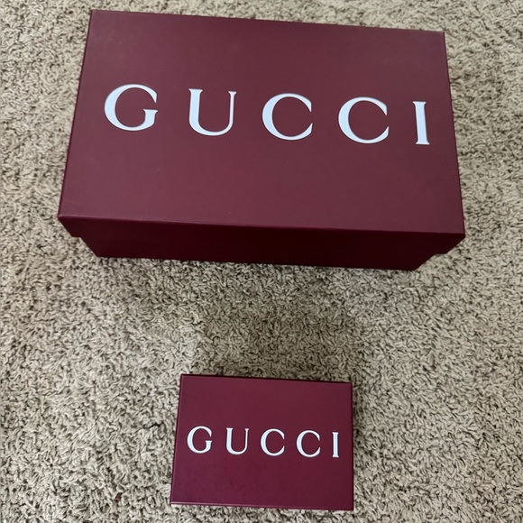 Gucci Accessories - Authentic Gucci empty boxes/bag  packaging bundle in classic burgundy tones.